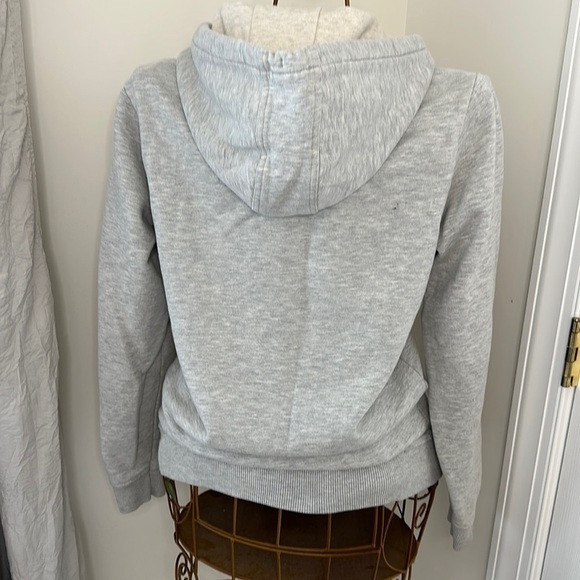 Tommy Hilfiger Creative Mix Match Front‎ Zipper Hooded Sweatshirt Size Medium - Picture 3 of 7